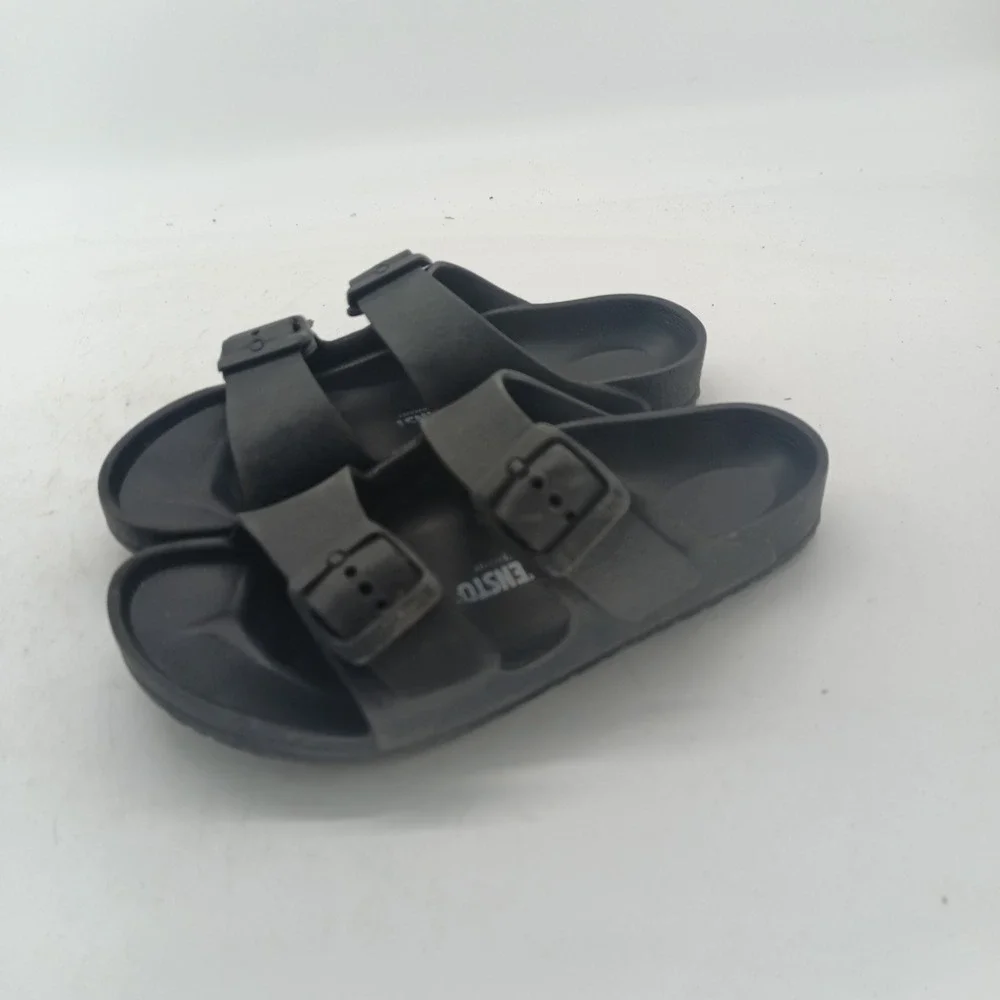 Birkenstock Arizona EVA Black Waterproof Slide Sandals Kids Size 33 L10 bi1